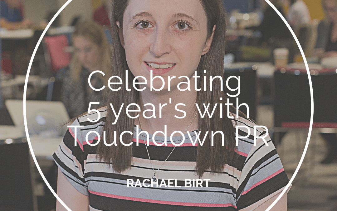 Rachael Birt: Hip hip hooray, 5 years today!